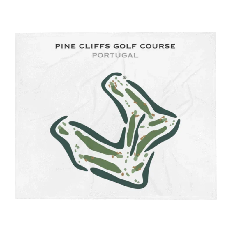 Pine Cliffs Golf Course, Portugal - Printed Golf Courses