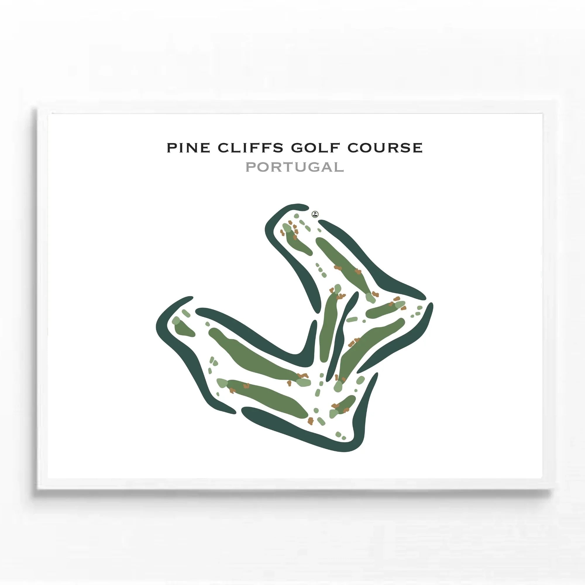 Pine Cliffs Golf Course, Portugal - Printed Golf Courses