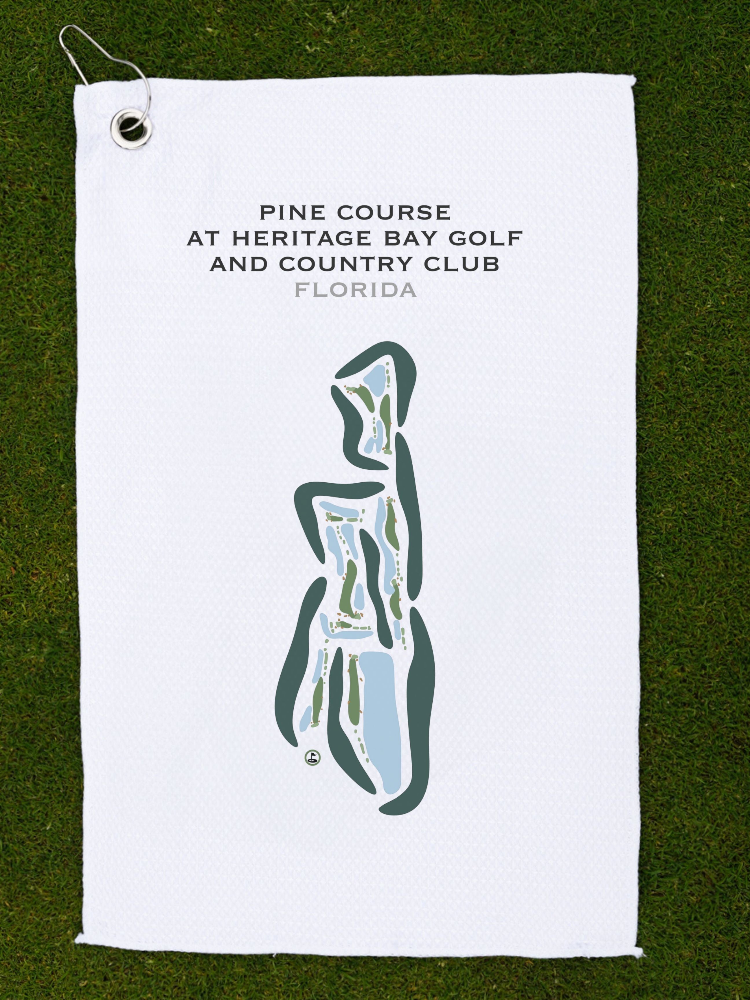 Pine Course at Heritage Bay Golf and Country Club, Florida - Printed Golf Courses