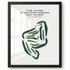 Pine Course at Whittier Narrows Golf Course, California - Printed Golf Courses