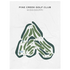 Pine Creek Golf Club, Mississippi - Printed Golf Courses
