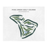 Pine Creek Golf Course, Minnesota - Printed Golf Courses