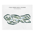 Pine Creek Golf Course, Tennessee - Printed Golf Courses