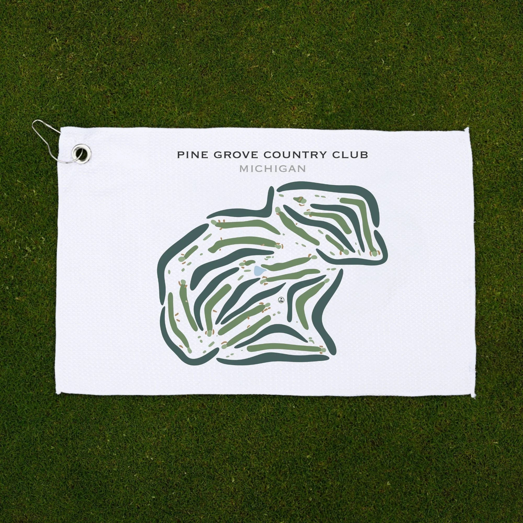 Pine Grove Country Club, Michigan - Printed Golf Courses