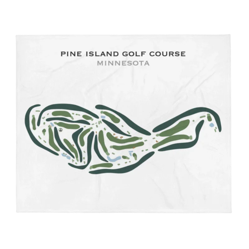 Pine Island Golf Course, Minnesota - Printed Golf Courses