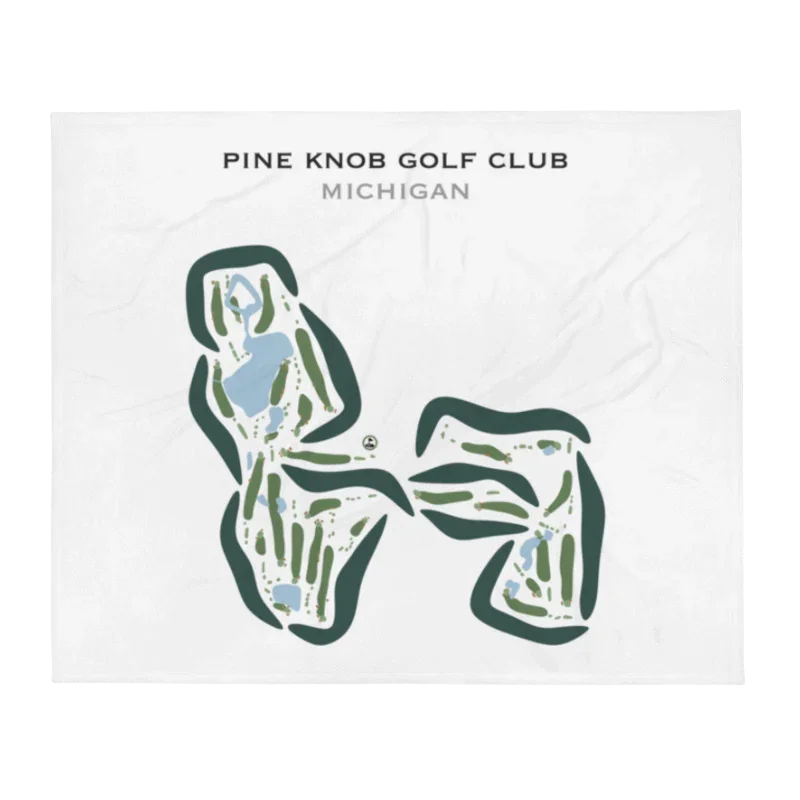 Pine Knob Golf Club, Michigan - Printed Golf Courses