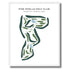 Pine Knolls Golf Club, North Carolina - Printed Golf Course