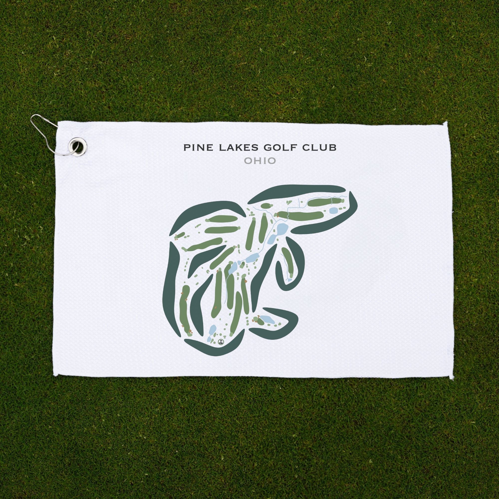 Pine Lakes Golf Club, Ohio - Printed Golf Courses