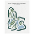 Pine Lakes Golf Course, Herrin, Illinois - Printed Golf Courses