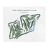 Pine Tree Country Club, Alabama - Printed Golf Courses