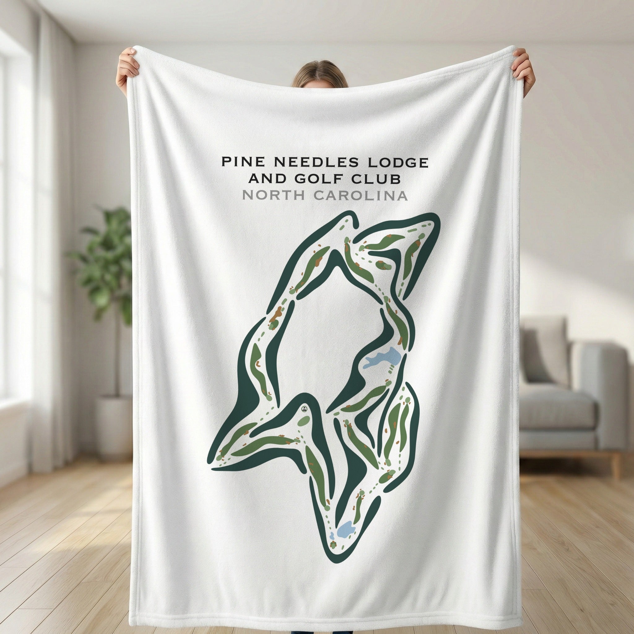 Pine Needles Lodge & Golf Club, North Carolina - Printed Golf Courses