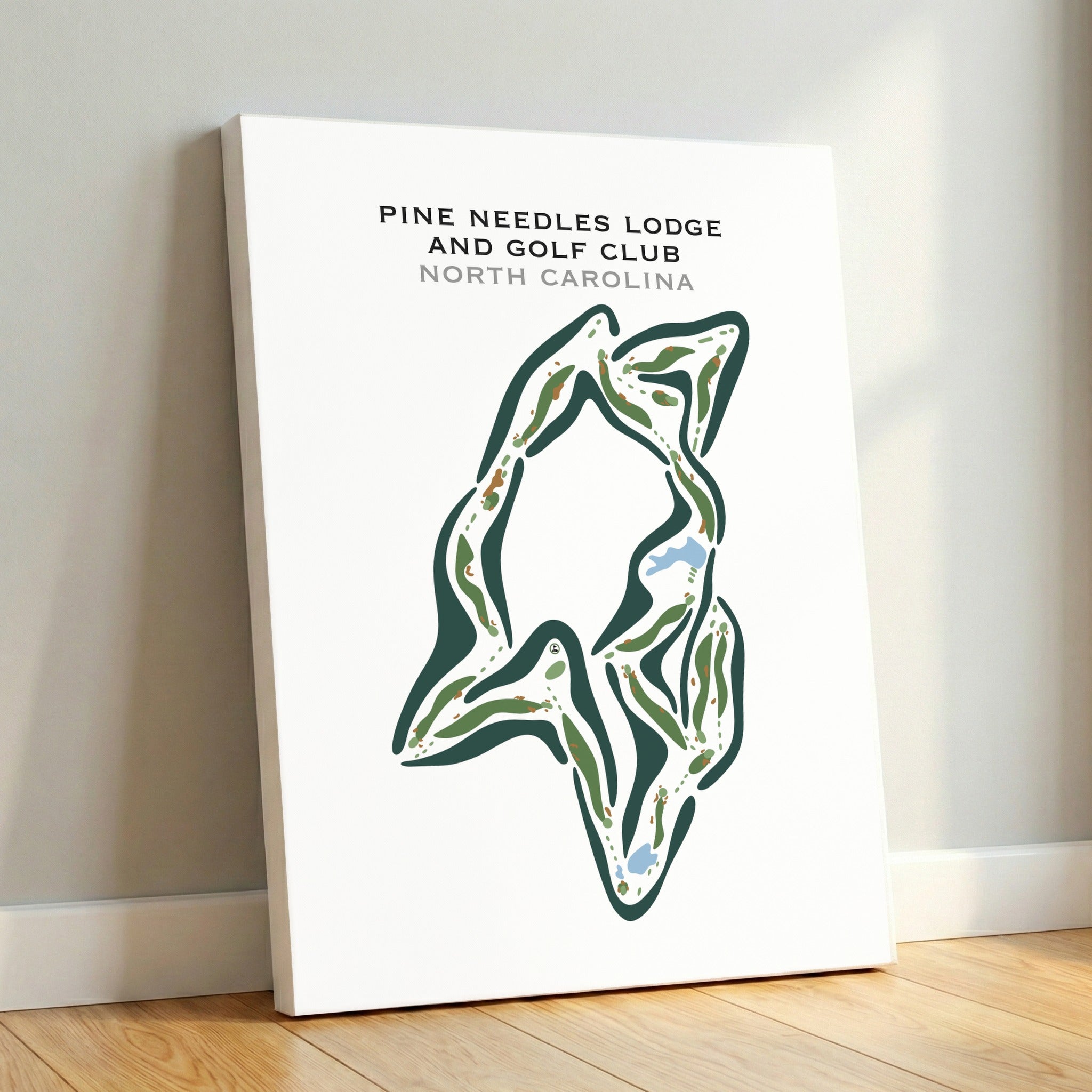 Pine Needles Lodge & Golf Club, North Carolina - Printed Golf Courses