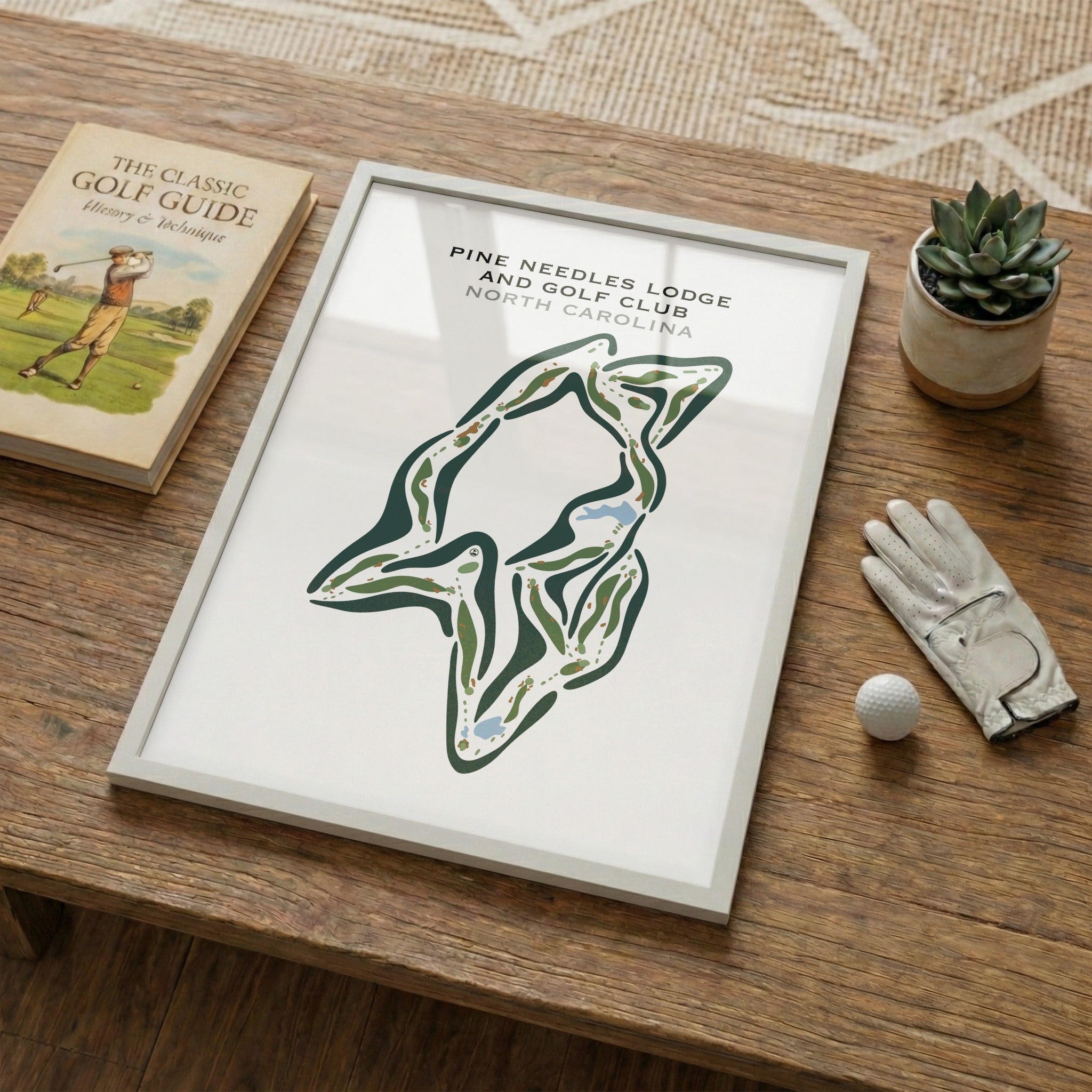 Pine Needles Lodge & Golf Club, North Carolina - Printed Golf Courses