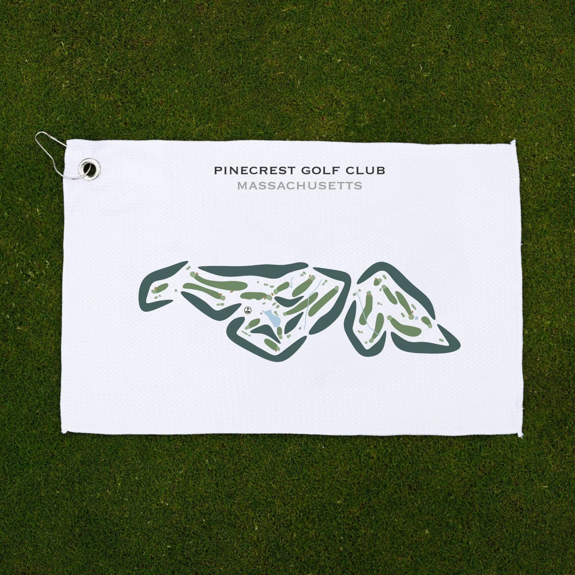 Pinecrest Golf Club, Massachusetts - Printed Golf Courses