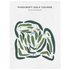 Pinecroft Golf Course, Michigan - Printed Golf Courses