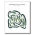 Pinecroft Golf Course, Michigan - Printed Golf Courses