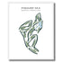 Pinehurst No.5 Golf Course, North Carolina - Printed Golf Course