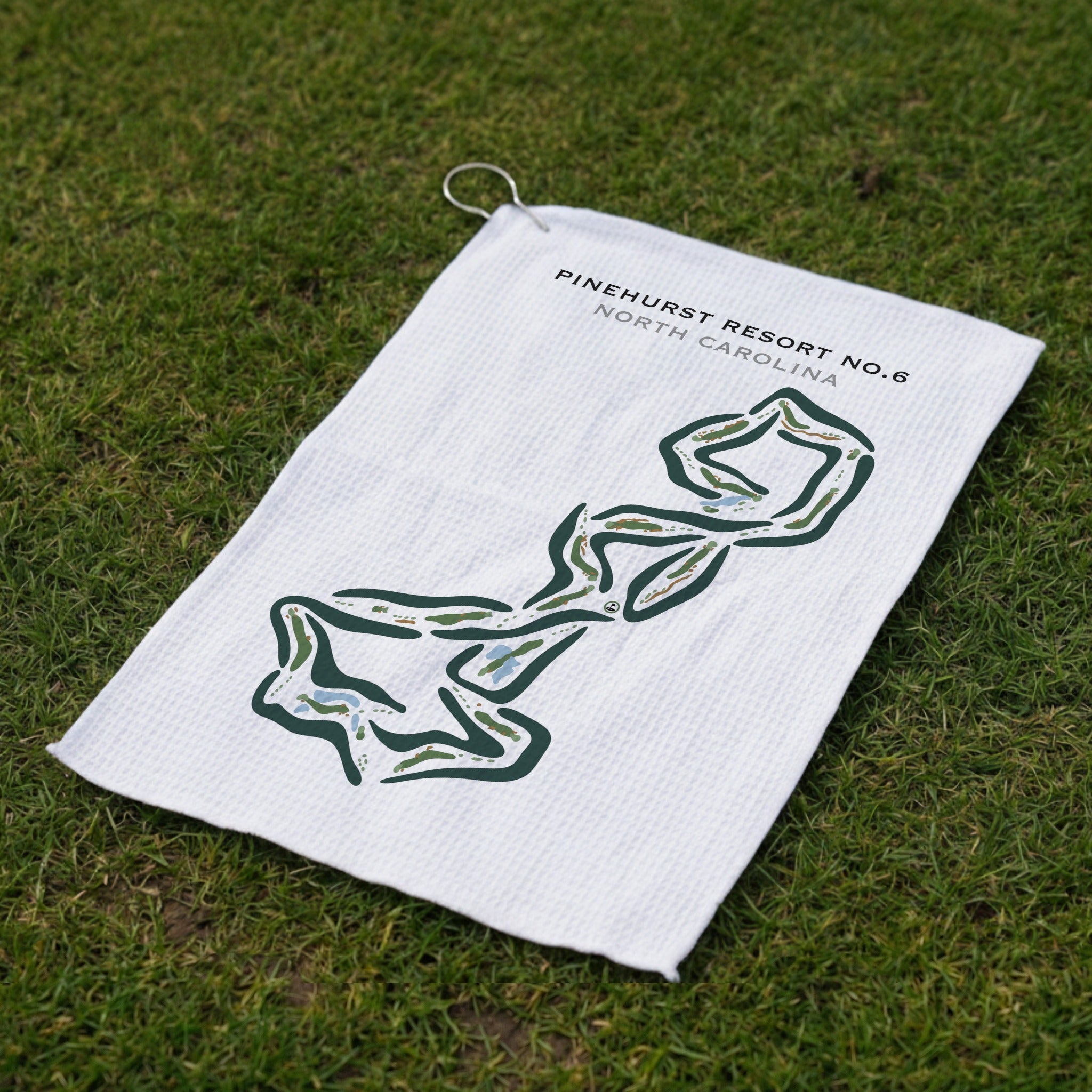 Pinehurst Resort #6, North Carolina - Printed Golf Courses