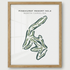 Pinehurst Resort No. 2 Country Club, North Carolina - Printed Golf Courses