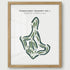 Pinehurst Resort #1, North Carolina - Printed Golf Courses