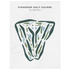 Pinemoor Golf Course, Florida - Printed Golf Courses