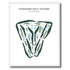 Pinemoor Golf Course, Florida - Printed Golf Courses