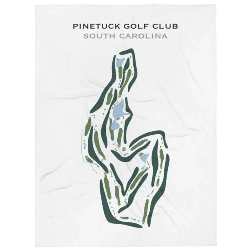 Pinetuck Golf Club, South Carolina - Printed Golf Course