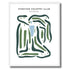 Pineview Country Club, Kansas - Printed Golf Courses