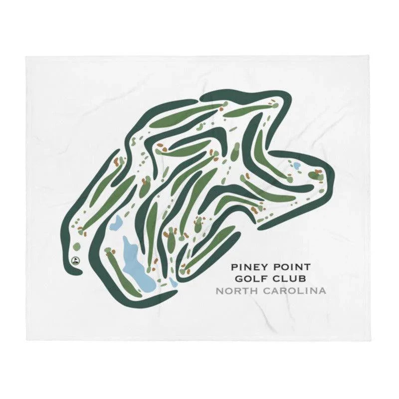 Piney Point Golf Club, North Carolina - Printed Golf Courses