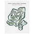 Piney Apple Golf Course, Pennsylvania - Printed Golf Courses