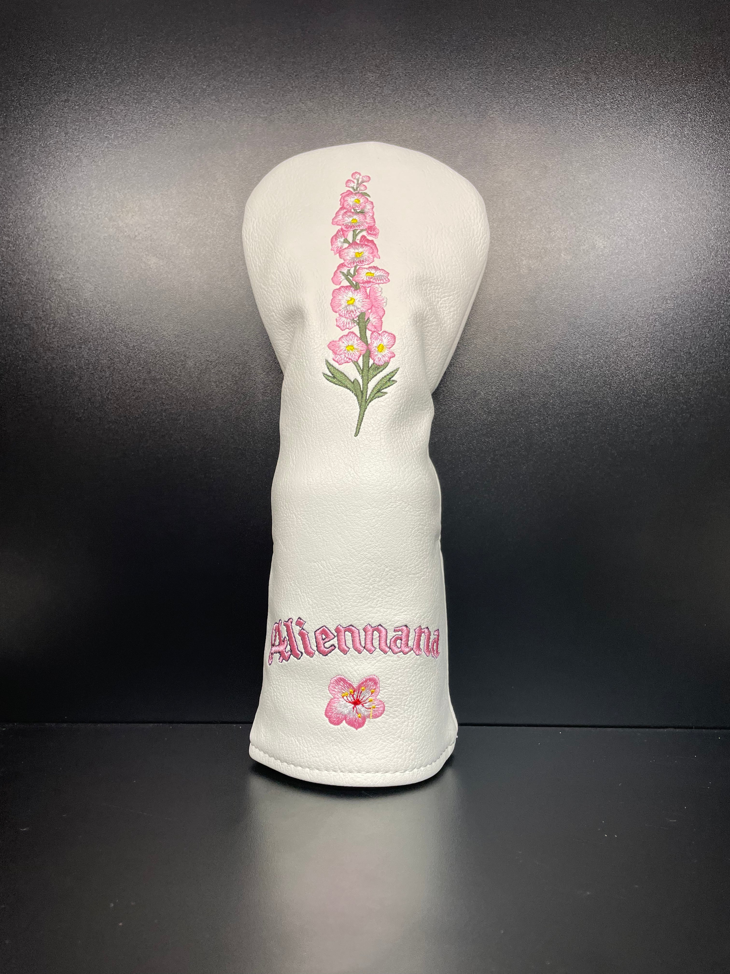 Pink Snapdragon Flower Headcover
