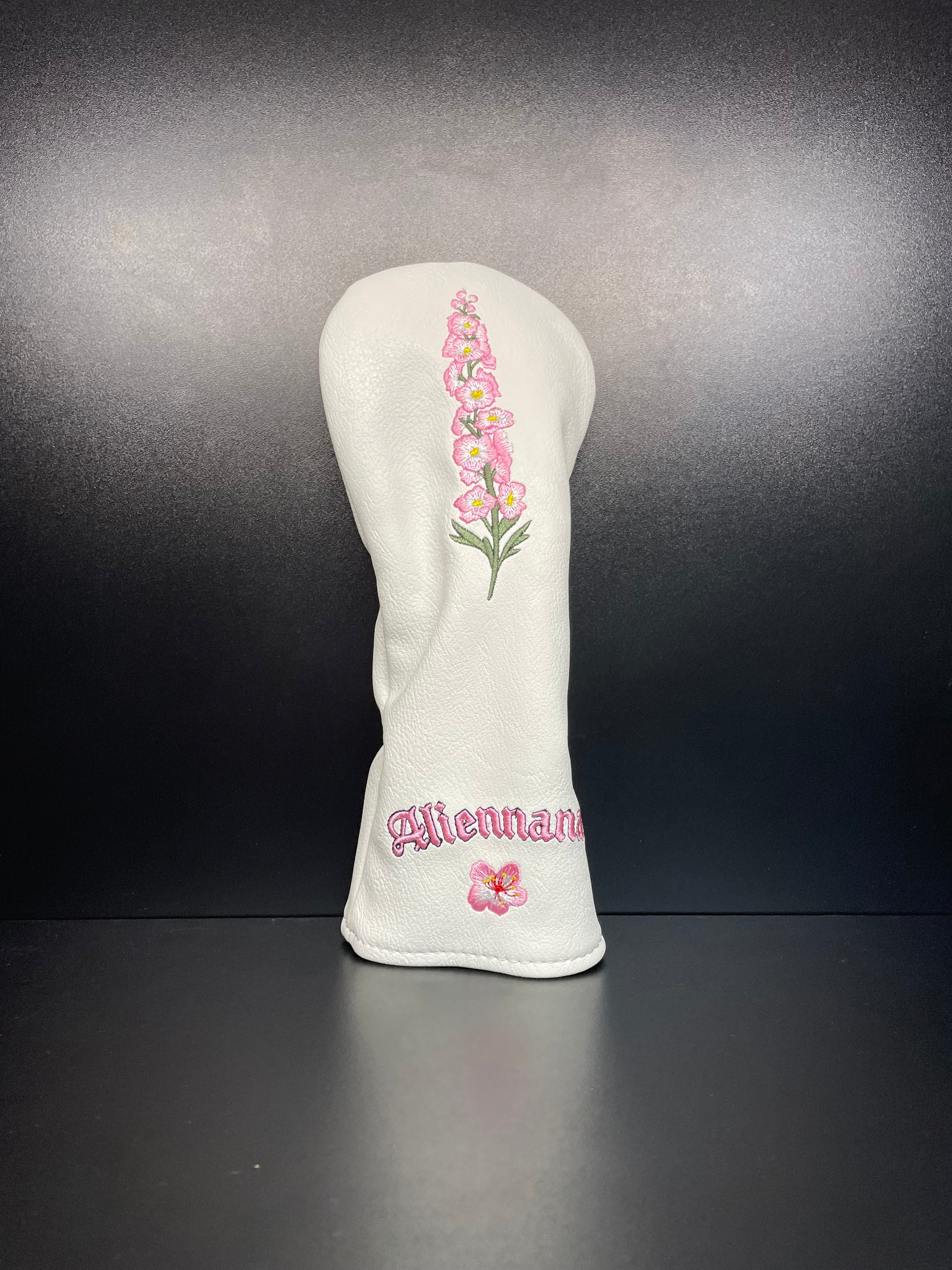 Pink Snapdragon Flower Headcover