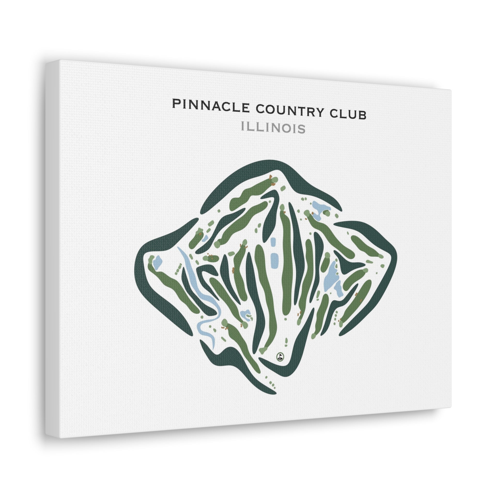 Pinnacle Country Club, Illinois - Printed Golf Courses