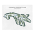 Pinnacle Country Club, Arkansas - Printed Golf Courses
