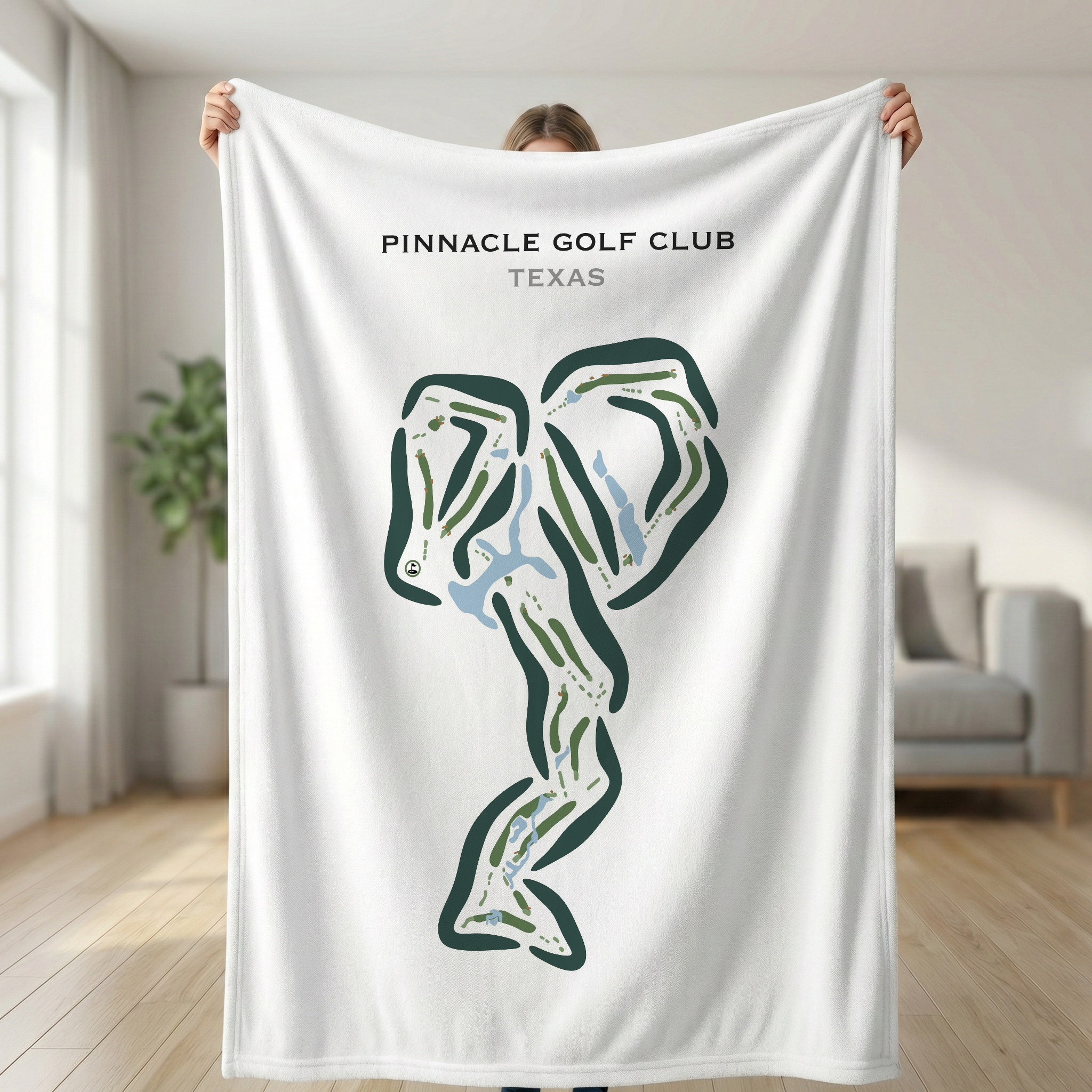 Pinnacle Golf Club, Texas - Printed Golf Course