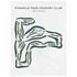 Pinnacle Peak Country Club, Arizona - Printed Golf Courses