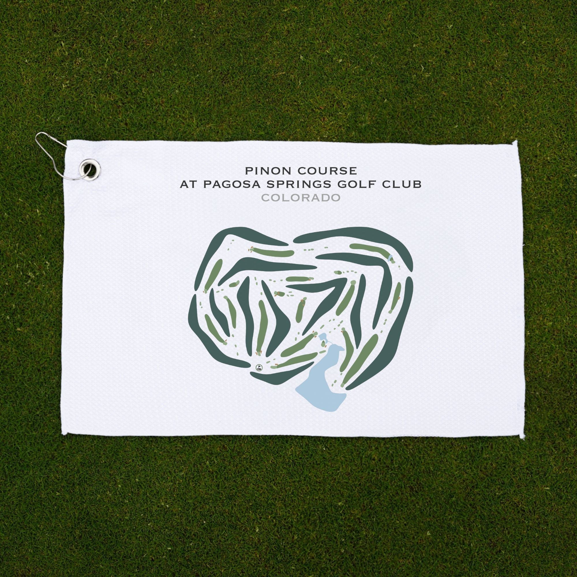 Pinon Course at Pagosa Springs Golf Club, Colorado - Printed Golf Courses