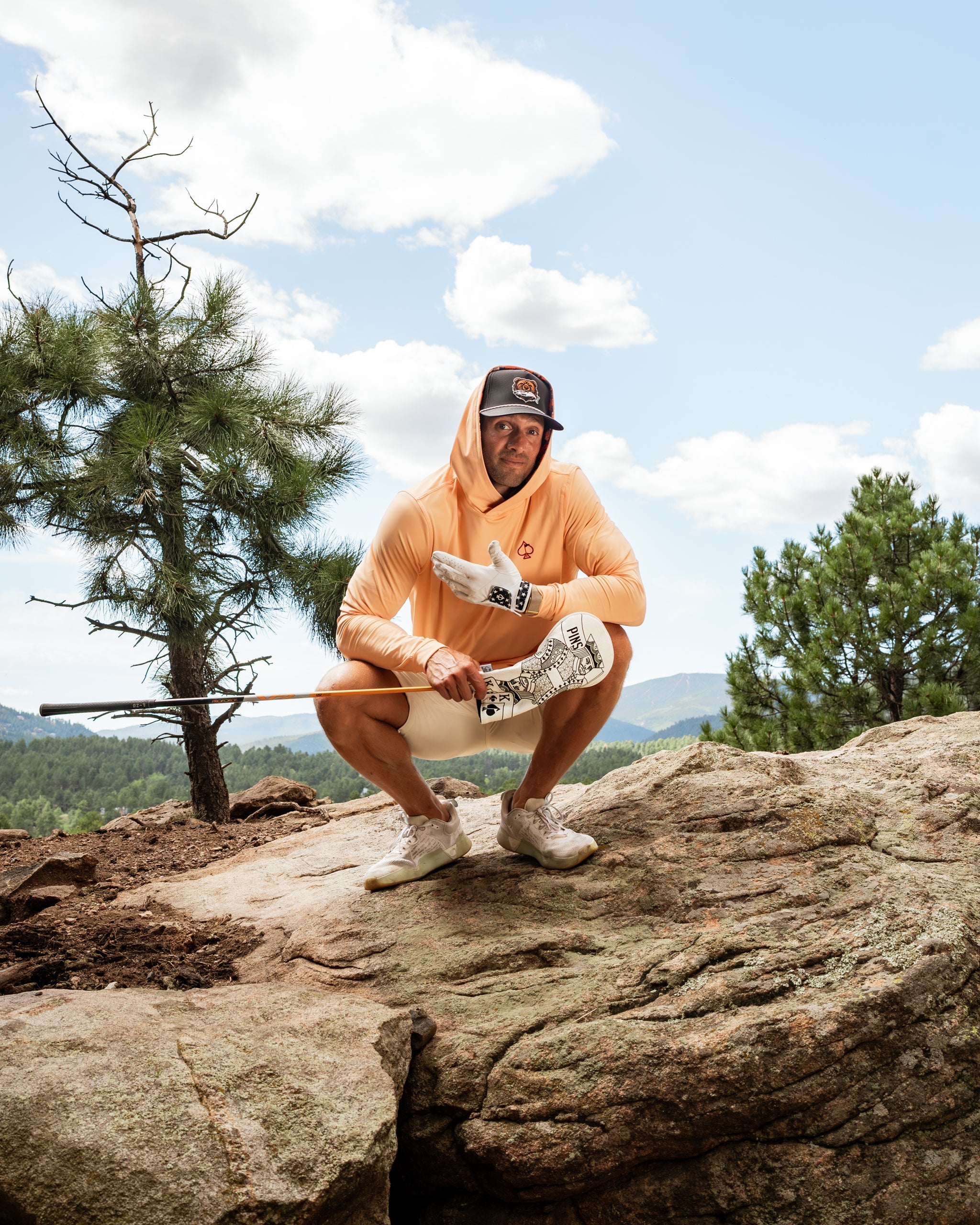Performance Golf Hoodie - Autumn Leaves