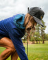 Performance Golf Hoodie - Flag Stick Navy and White