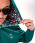 Performance Golf Hoodie - Tiger Shatter Teal
