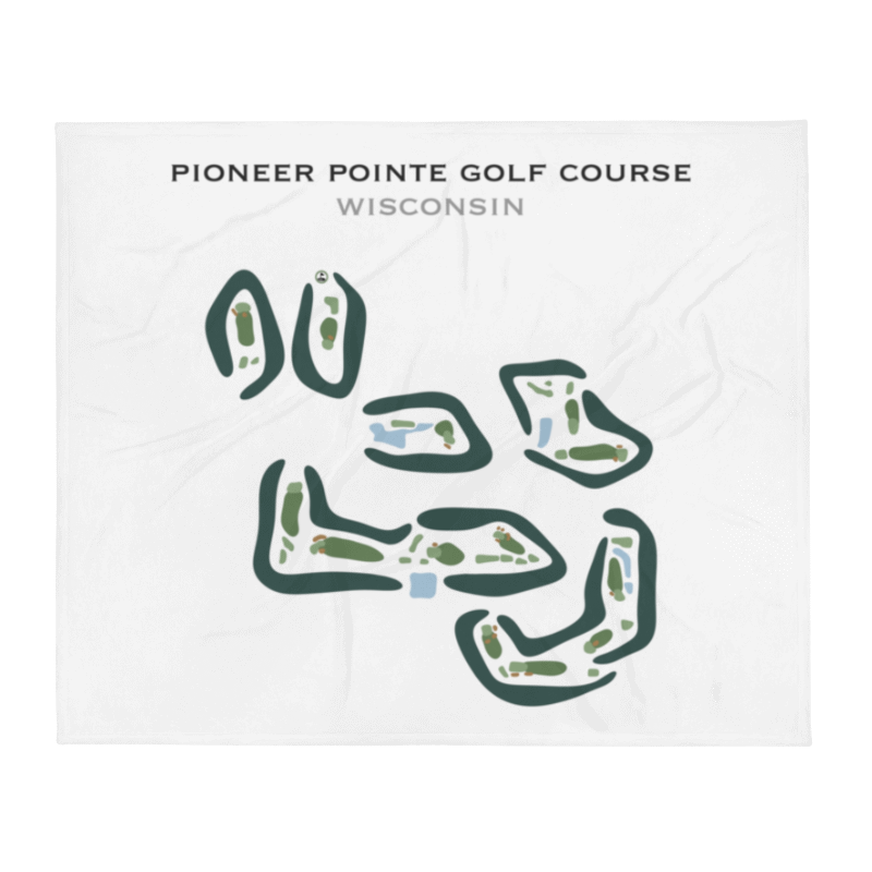 Pioneer Pointe Golf Course, Wisconsin - Printed Golf Courses