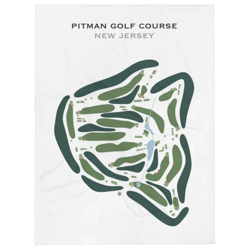 Pitman Golf Course, New Jersey - Printed Golf Courses