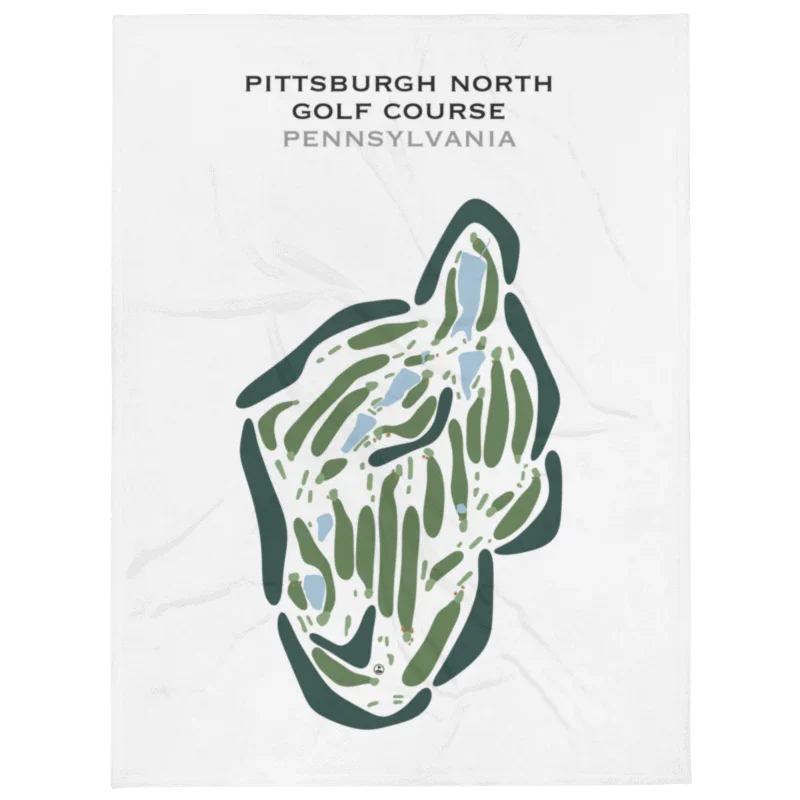 Pittsburgh North Golf Course, Pennsylvania - Printed Golf Courses