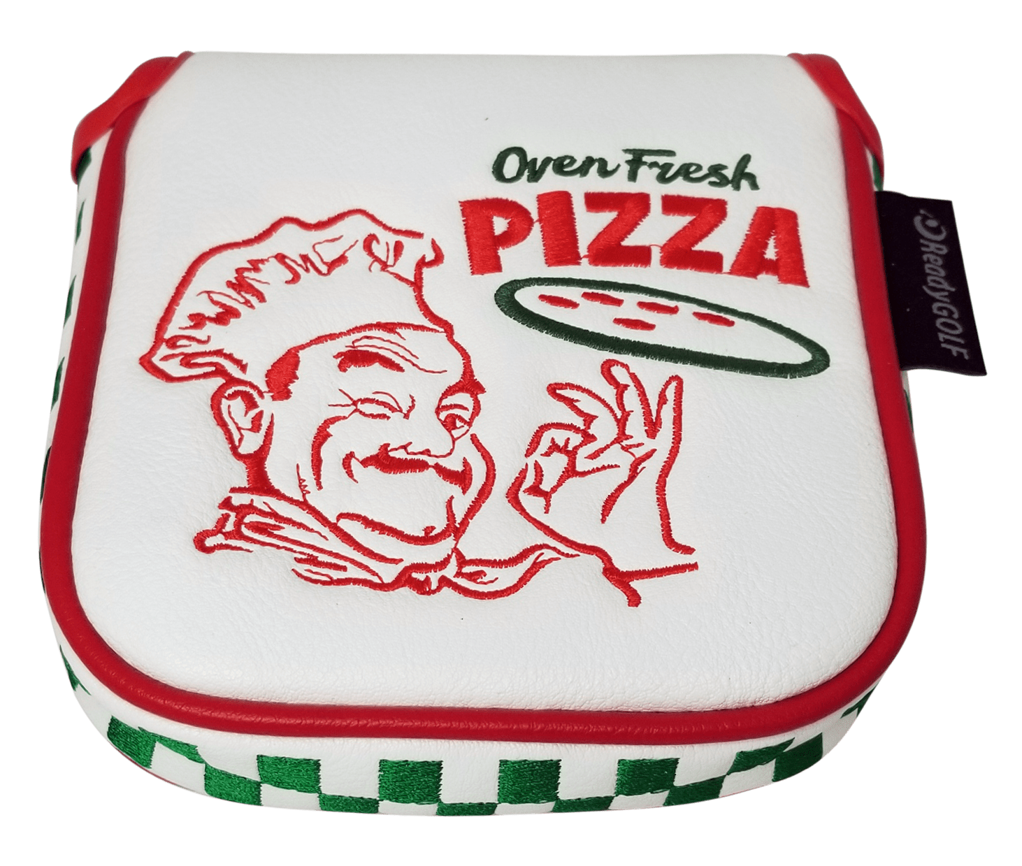 Pizza Box Embroidered Putter Cover - XL Mallet