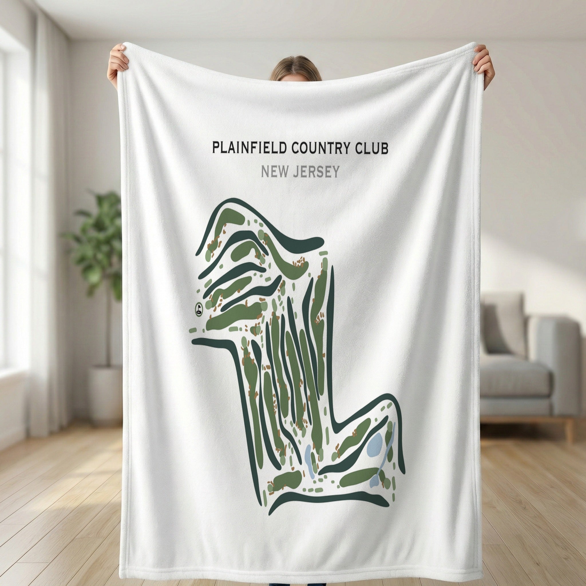 Plainfield Country Club, New Jersey - Printed Golf Courses