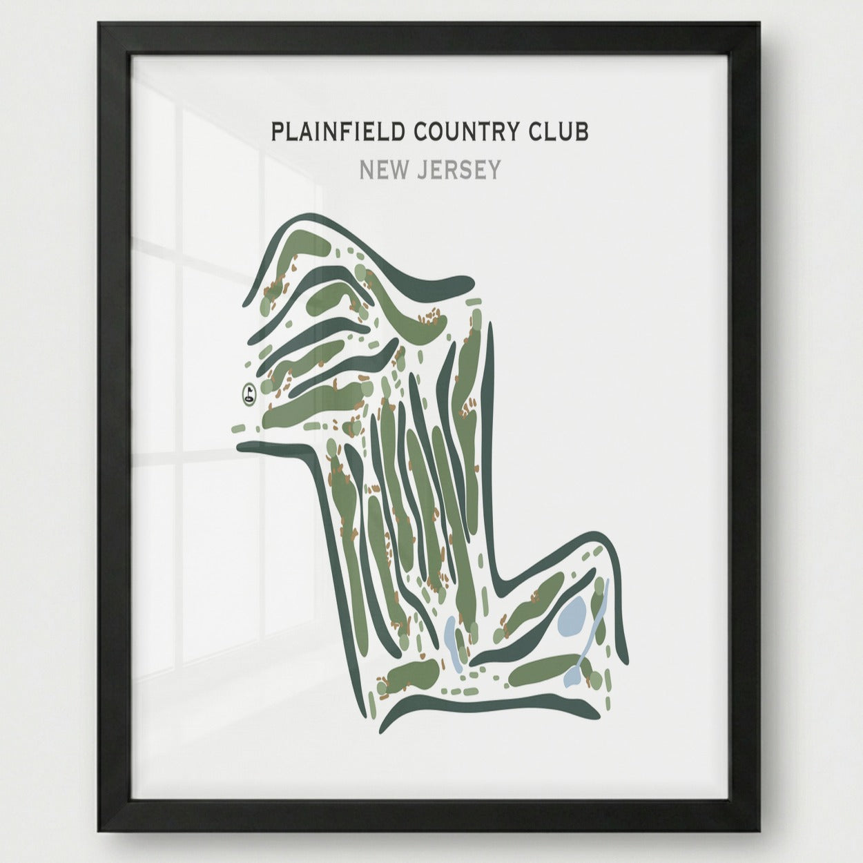 Plainfield Country Club, New Jersey - Printed Golf Courses
