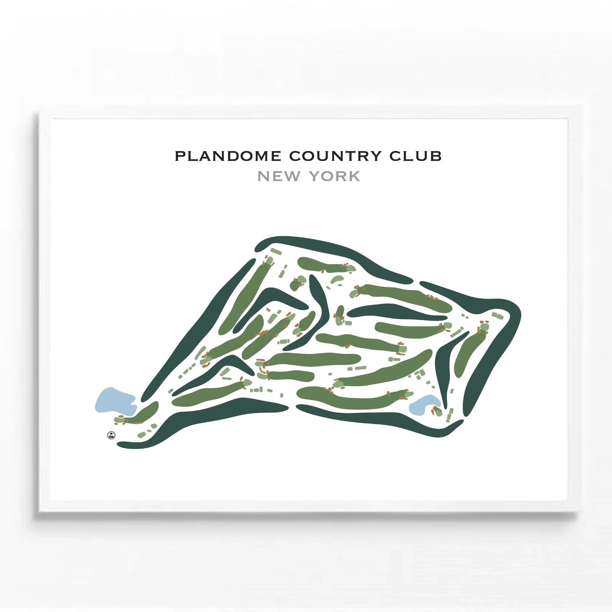 Plandome Country Club, New York - Printed Golf Courses