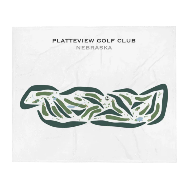 Platteview Golf Club, Nebraska - Printed Golf Courses