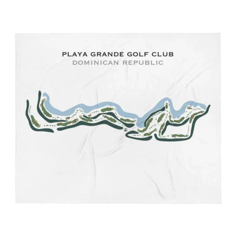 Playa Grande Golf Club, Dominican Republic - Printed Golf Course