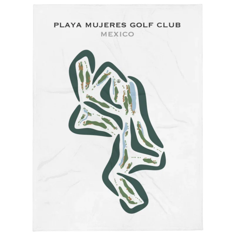 Playa Mujeres Golf Club, Mexico - Printed Golf Courses